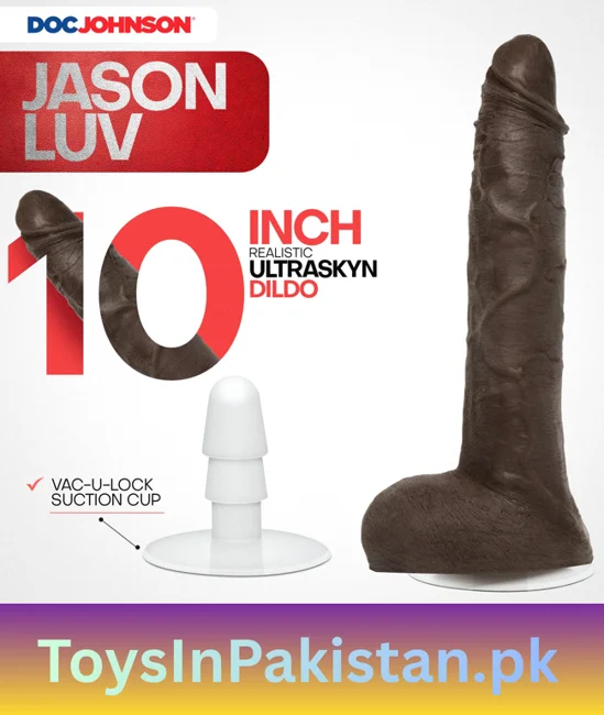 10 inch 2 wide ultraskyn harness dildo