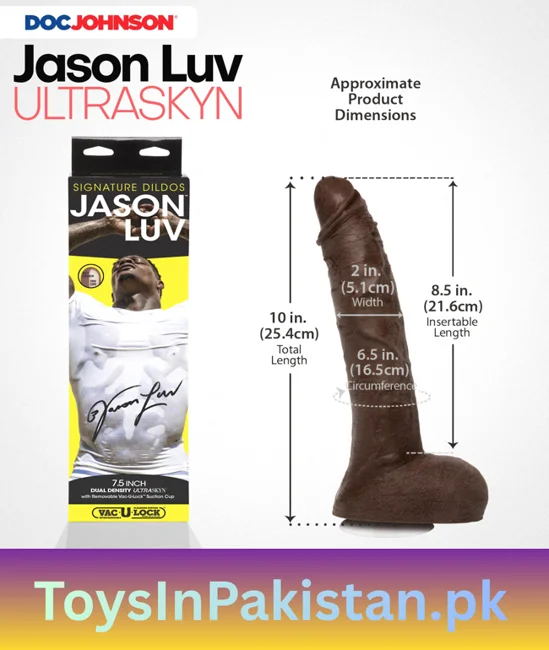 10 inch 2 wide ultraskyn harness dildo