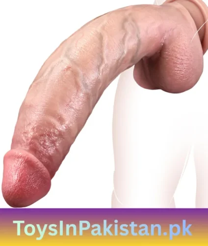 10 inch bendable skeleton silicone dildo