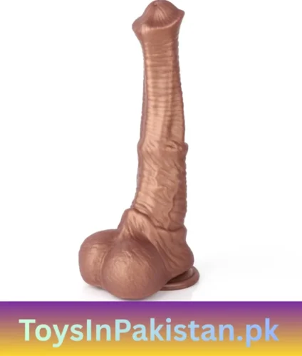 10.5 inch horse-shape suction dildo