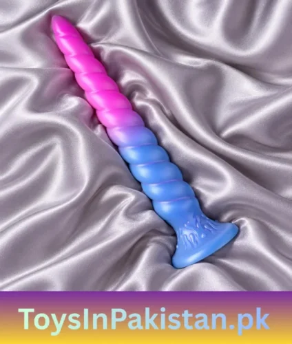 11.8 inch glow spiral monster suction dildo
