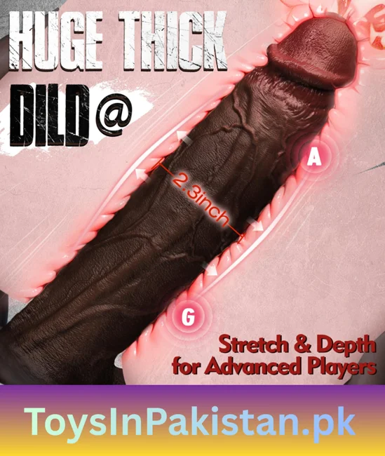 13 inch xxxl black dual-density dildo