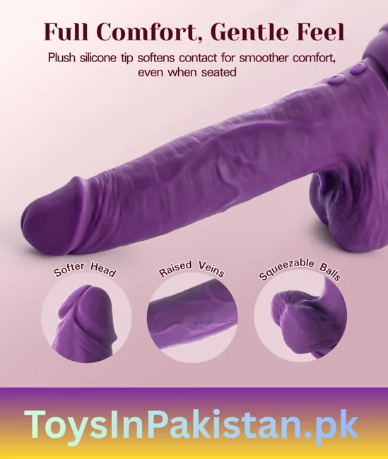 8.46 inch app-control realistic vibrating dildo
