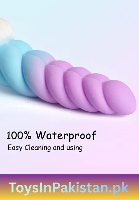 8.66 inch colorful monster suction dildo