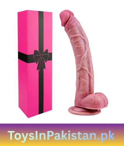 9 inch 1.5 wide soft silicone suction dildo